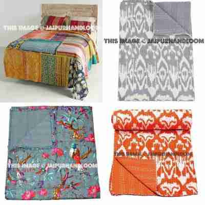 Twin Kantha Throws