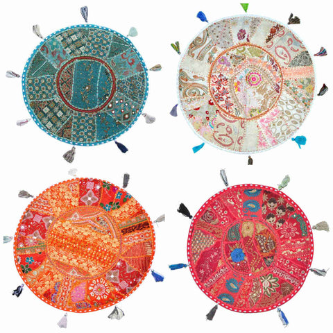 22" Large Round Floor pillows