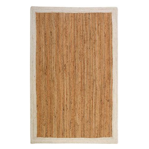 Off White/Ivory Jute Carpet Runner, Braided Rug for Heavy Traffic Areas, Custom Hallway Runner