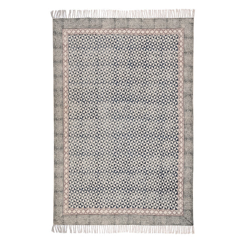 Bohemian Cotton Rugs, Washable Area Rug, Cotton Kitchen Runner, Cotton Hall Runner