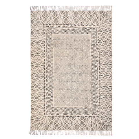 Modern Decor Rugs, Cotton Area Rug, Washable Indoor Rugs, Cotton Kitchen Rug