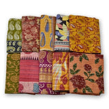 Indian Kantha Quilt Vintage Kantha Blanket Cotton Kantha Bedspread Handmade Kantha Coverlet Throw Queen & Twin Size Kantha Bedcover
