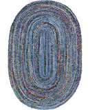 8 X 10 Reversible Oval Area Rug for Living Room Floor