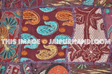 Bohemian Accent Pillows for couch Purple Patchwork Dining Chair Pillows-Jaipur Handloom