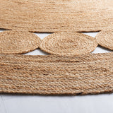Braided Round jute Rug  Hand Woven Jute Area Carpet Floor Mat