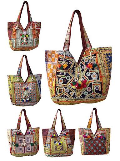 Women Bags Leather Patchwork Embroidery Purse Handbag Shoulder