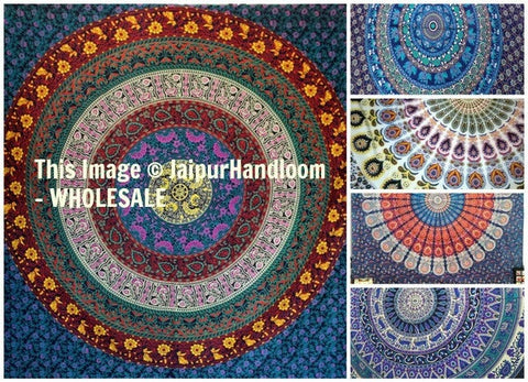 Cool College Tapestries psychedelic dorm room tapestry wholesale lot 10 pcs-Jaipur Handloom