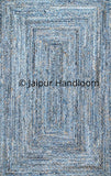 Hand Braided Cotton Rugs Indian Bohemian Living Room Floor Mat 2X10 feet-Jaipur Handloom