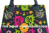 Embroidered Suzani Bag Indian Tote, Ethnic Bag, Tote Bag-Jaipur Handloom