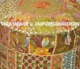 Goulburn Pouffe - 18X13 inches-Jaipur Handloom