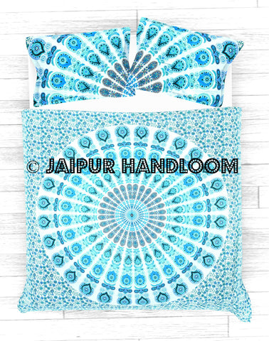Hera Mandala Duvet Cover-Jaipur Handloom