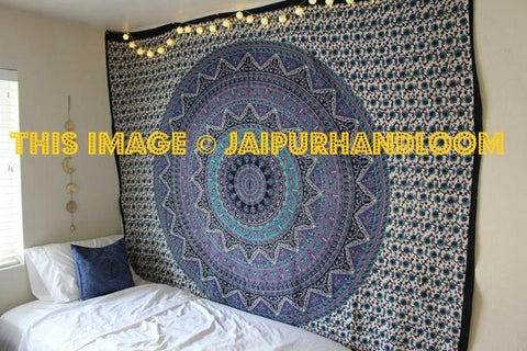 Hippie Voodoo Dreams Mandala Tapestry