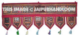 Indian toran temple decor door arch curtain window valance-Jaipur Handloom