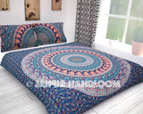 Iris Mandala Duvet Cover-Jaipur Handloom