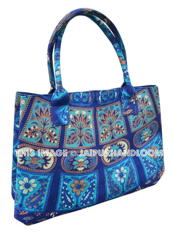 KanVas Mandala Bag Women's Handbag Tote Bag-Jaipur Handloom