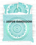 Leda Mandala Duvet Cover-Jaipur Handloom