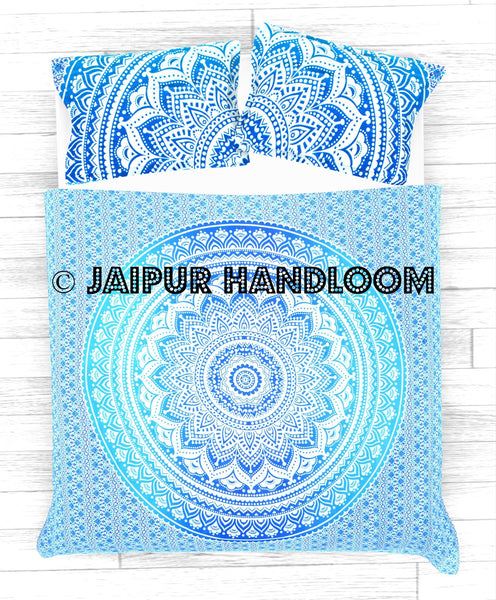 Leto Mandala Duvet Cover-Jaipur Handloom