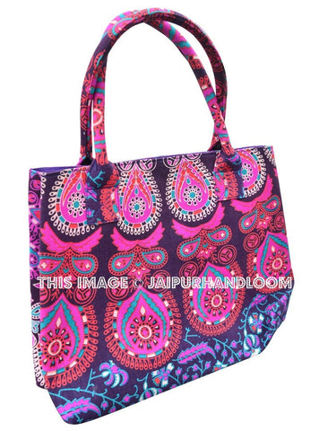 Milano Mandala Bag Women's Handbag Tote Bag-Jaipur Handloom