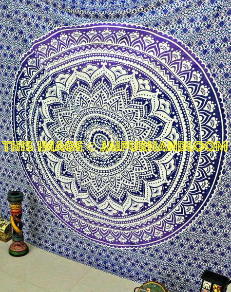 Mandala Tapestry, Hippie Wall Hanging