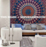 Queen Indian Mandala Bedspread Tapestry Wall Hanging Hippie bohemian Ethnic Throw-Jaipur Handloom