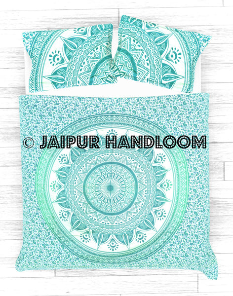 Thetis Mandala Duvet Cover-Jaipur Handloom