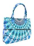 Tonique Mandala Bag Women's Handbag Tote Bag-Jaipur Handloom