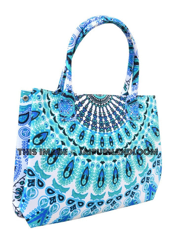 Tonique Mandala Bag Women's Handbag Tote Bag-Jaipur Handloom