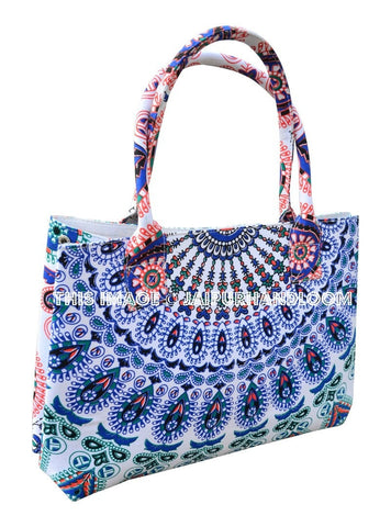 Tovah Mandala Bag Women's Handbag Tote Bag-Jaipur Handloom