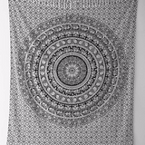 Urban Outfitters Tapestry Black and white dorm decor wall hanging-Jaipur Handloom