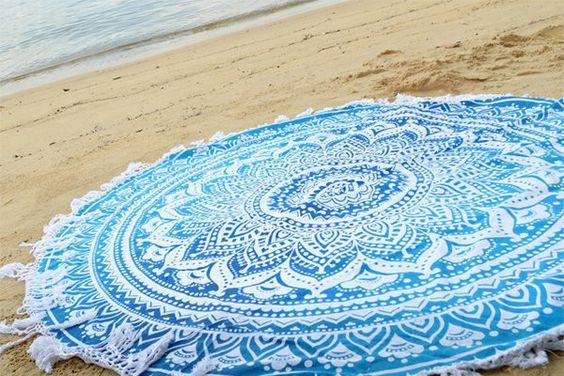 Wholesale Beach Roundies Boho Yoga Mat
