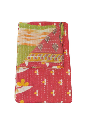 twin size kantha blanket throw
