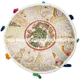 Wollongong Pouf ottomans - 18X13 inches-Jaipur Handloom