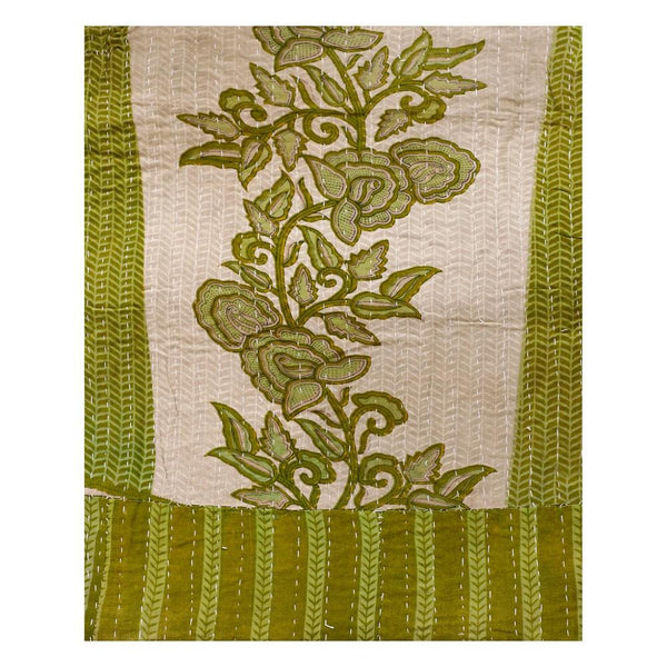 Buy vintage kantha throw on sale Indian Handmade Kantha Bedspread