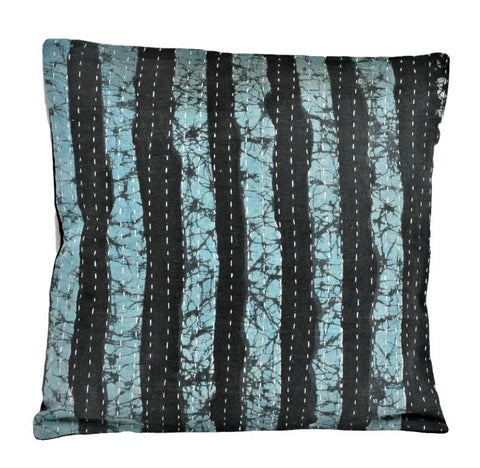 cotton pillow covers kantha cushion covers sofa throw pillows | Jaipur Handloom
