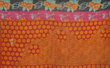 hand stitched kantha blanket quilt