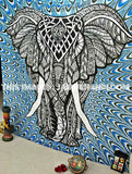 dorm room bedding elephant tapestry hippie psychedelic wall tapestries-Jaipur Handloom