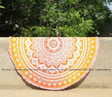 indian cotton beach towels round bohemian mandala table cloth-Jaipur Handloom