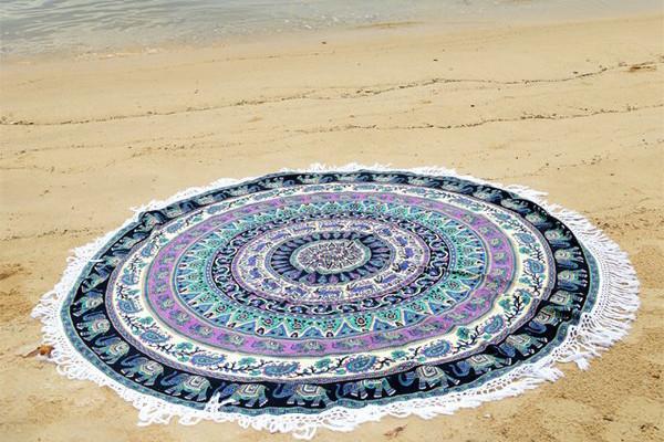 Wholesale Beach Roundies Boho Yoga Mat