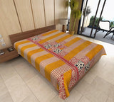 Shop online fair trade kantha throw on sale Vintage sari kantha blanket-Jaipur Handloom