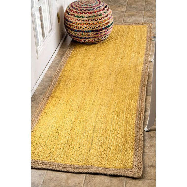 Hand Braided Jute Runners - Chindi Runners Rugs, Denim Runner Rugs