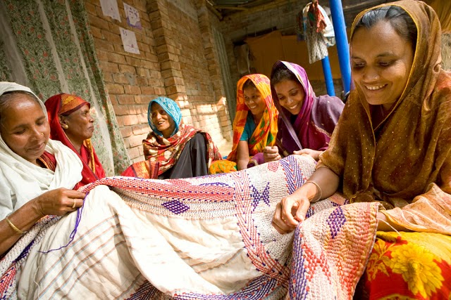 Where to purchase Fair Trade Vintage kantha quilts wholesale ? – An Ode to Kantha embroidery