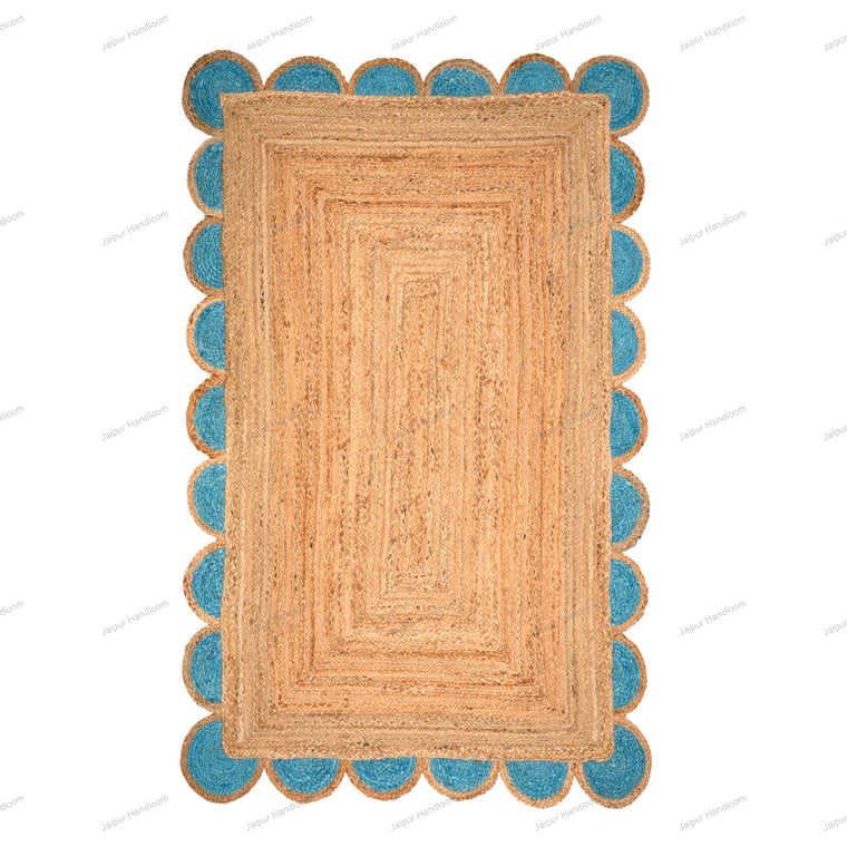 Scalloped Jute Rugs & Runners