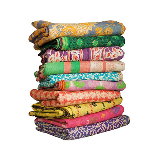Hundreds of Fresh New Kantha quilts are now available on Jaipur Handloom