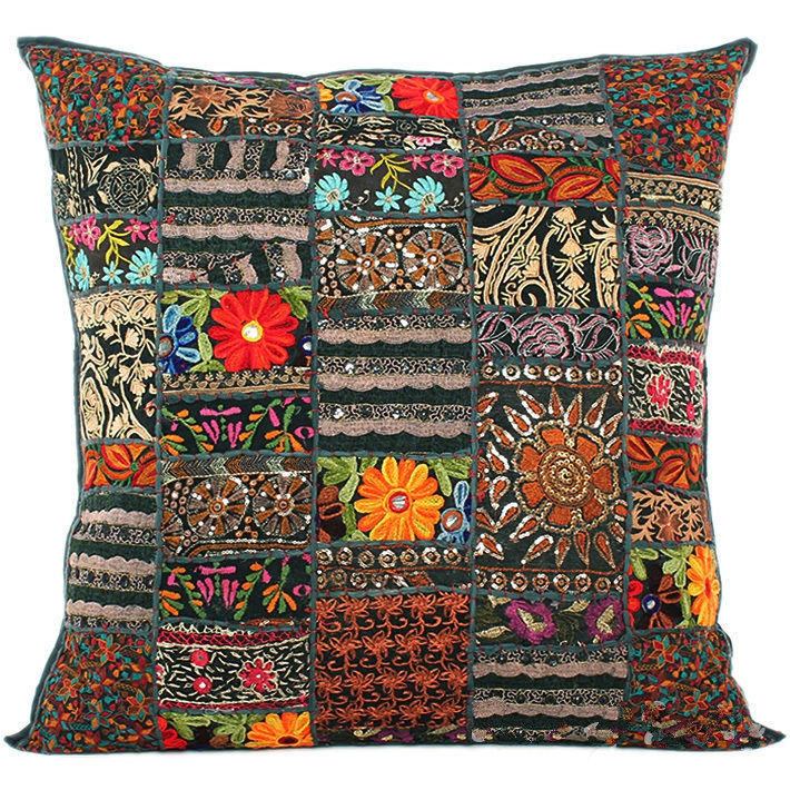 Where to buy Indian pillows, Indian cushions and Indian poufs or ottoman - List of 5 top websites