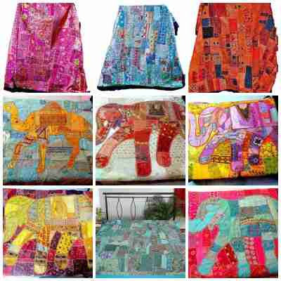 Patchwork Tapestries & Bedspreads