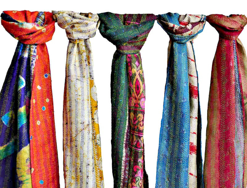 Wholesale Kantha Scarves