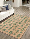 Seagrass Jute Rug for Dining Table Braided Hemp Rug Runner for Hall/Kitchen/Bathroom