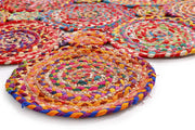 Cotton Rug Runner, Custom Size Rug, Braided Cotton Rug, Jute Area Rug
