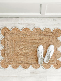 Scalloped Doormats