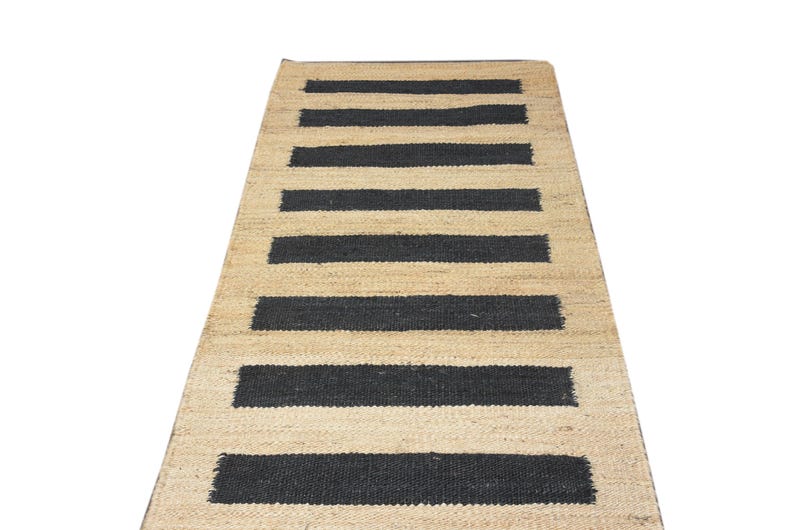 Soft Non Slip Carpet Rug for Wooden Stairs Steps Hemp Jute Hallway Runner Rug